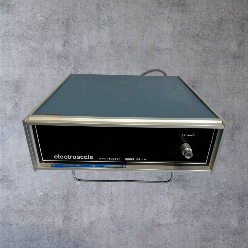 Electroscale Weightmeter DR-525 Blue Industrial Scale Indicator 1000lb - READ